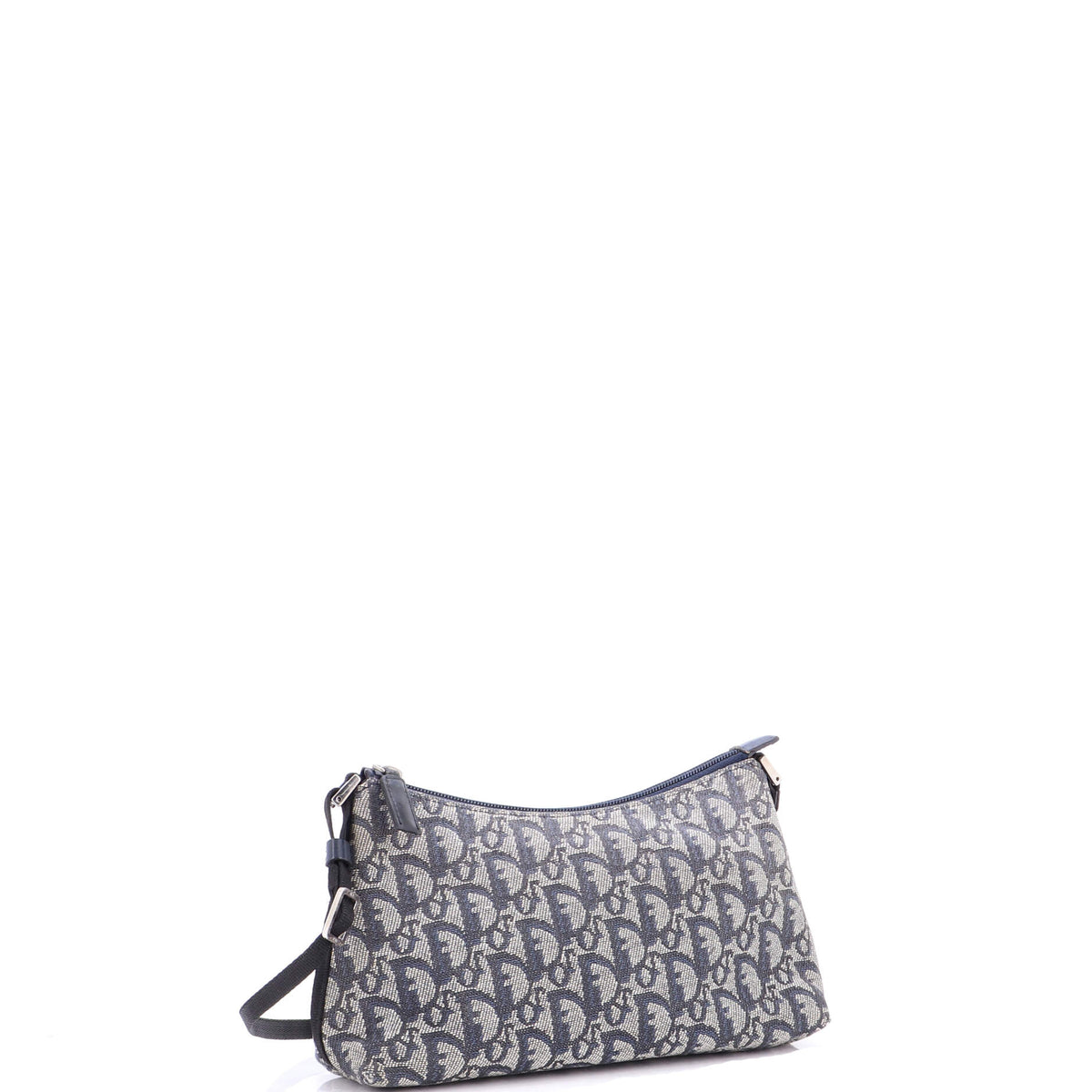 Vintage Trotter Pochette Shoulder Bag Diorissimo Canvas Small