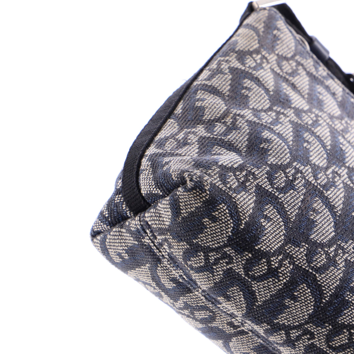Vintage Trotter Pochette Shoulder Bag Diorissimo Canvas Small
