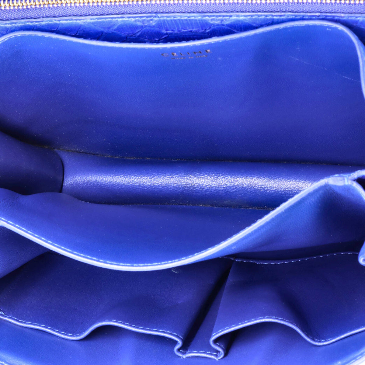 Classic Box Bag Python Medium