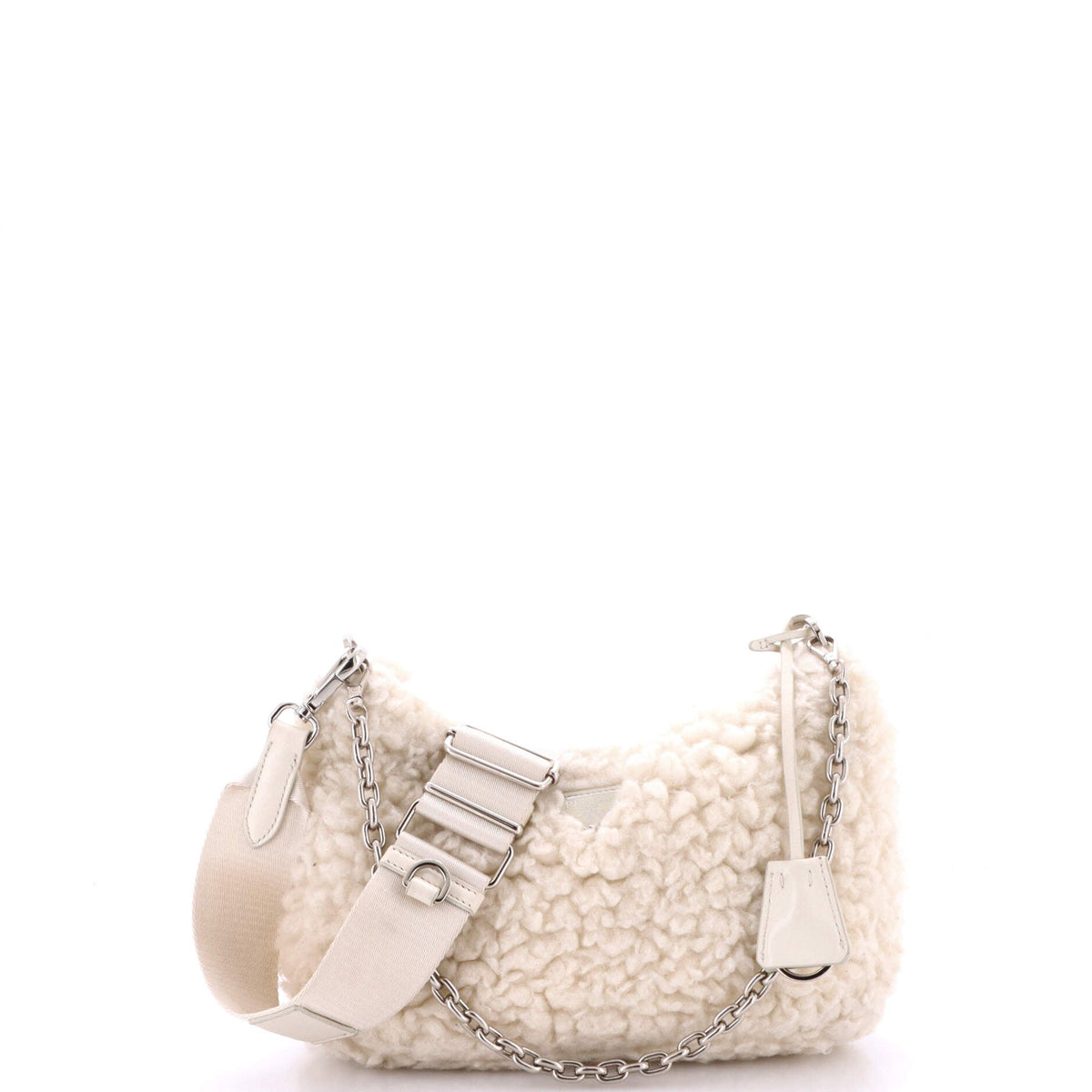 Re-Edition 2005 Shoulder Bag Quilted Shearling Small