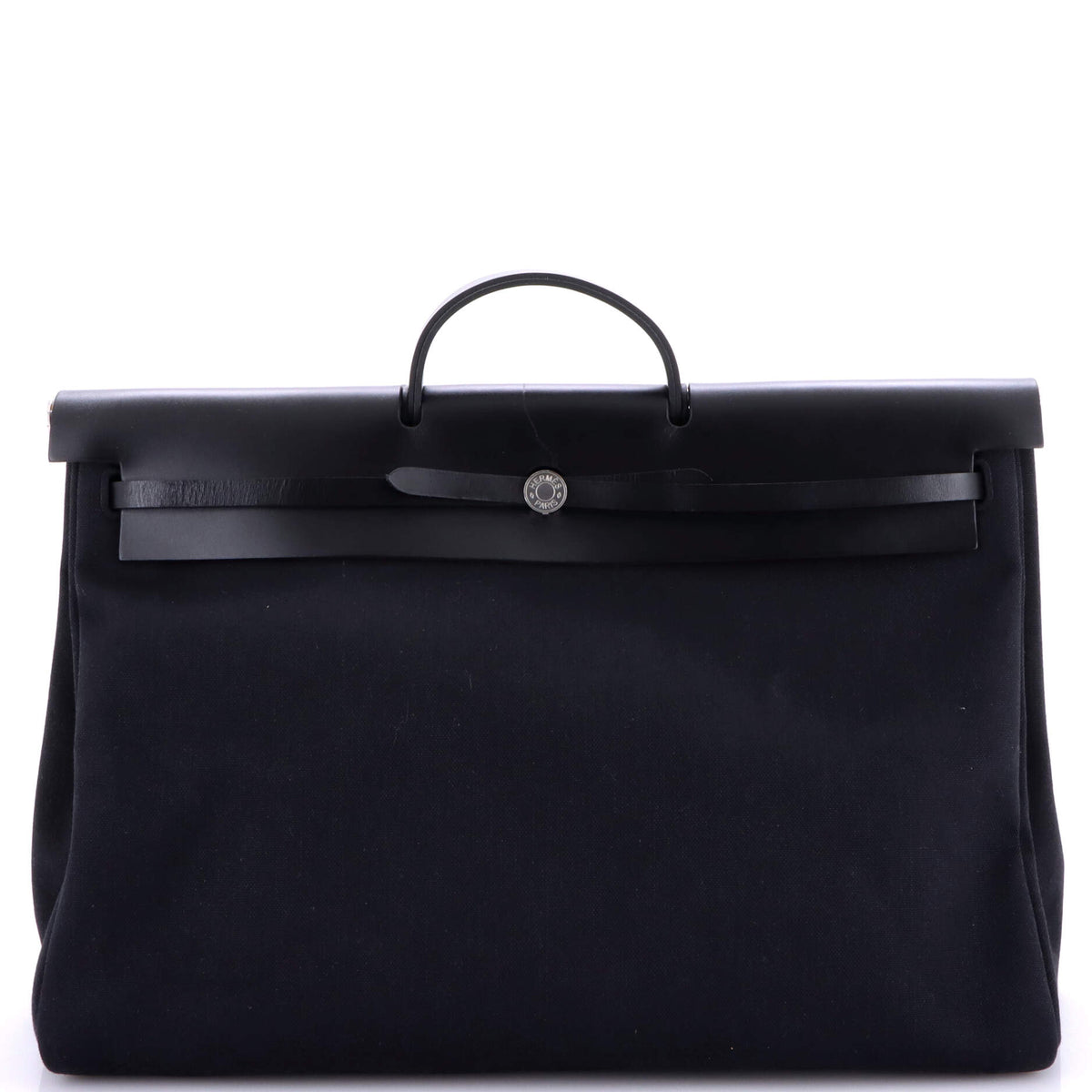 Herbag Zip Leather and Toile 50