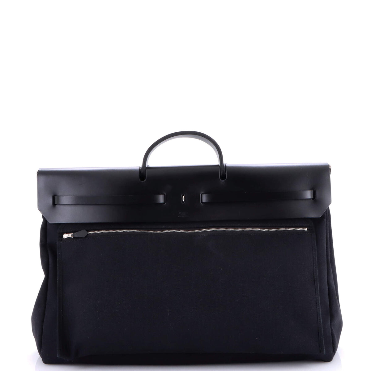 Herbag Zip Leather and Toile 50