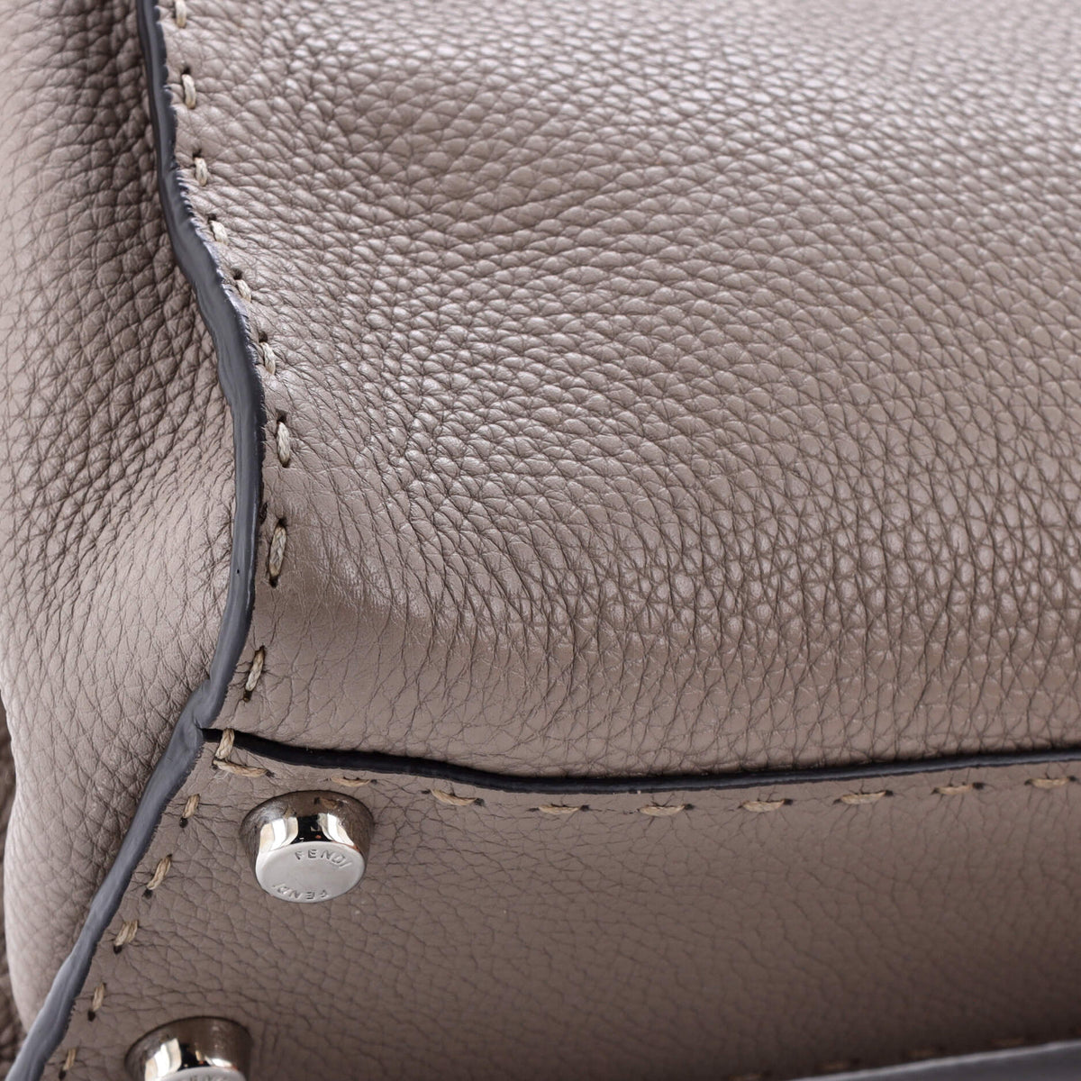 Selleria Peekaboo Bag Leather with Python Mini