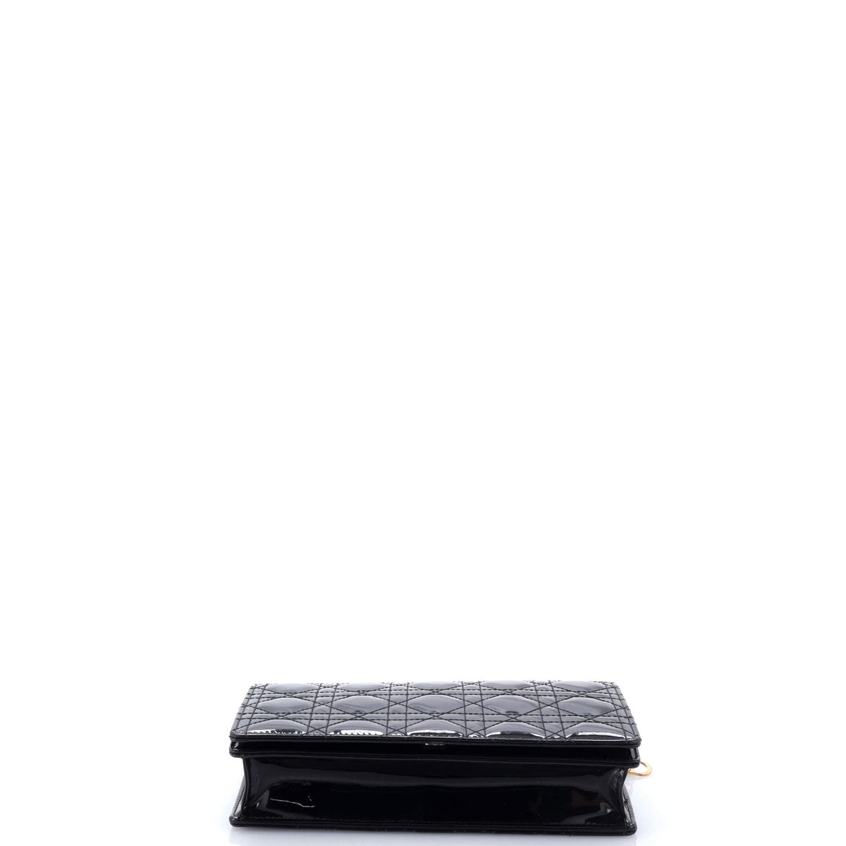 Lady Dior Clutch on Chain Cannage Quilt Patent