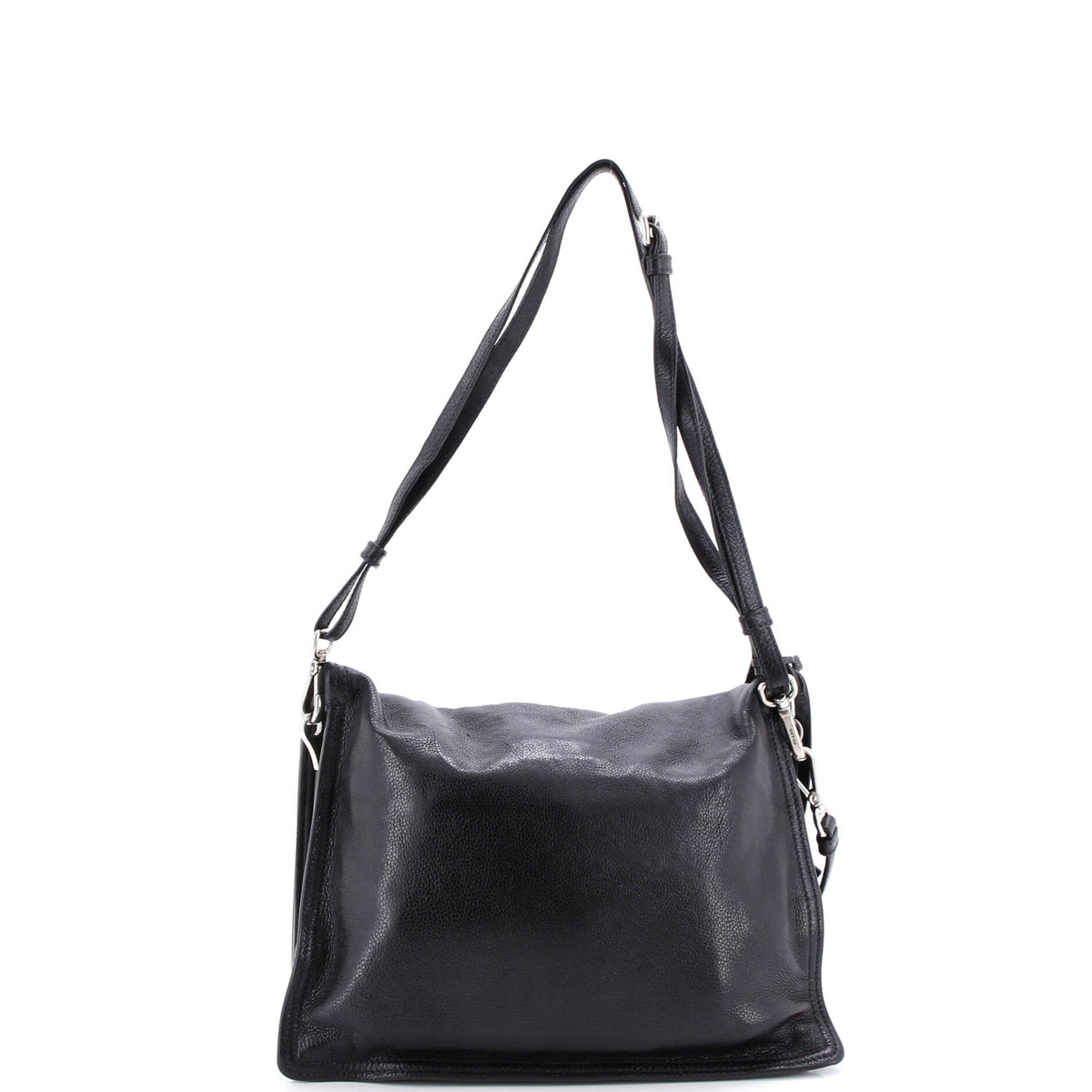 Etiquette Flap Bag Glace Calf Medium