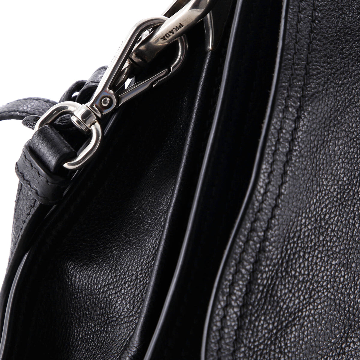 Etiquette Flap Bag Glace Calf Medium