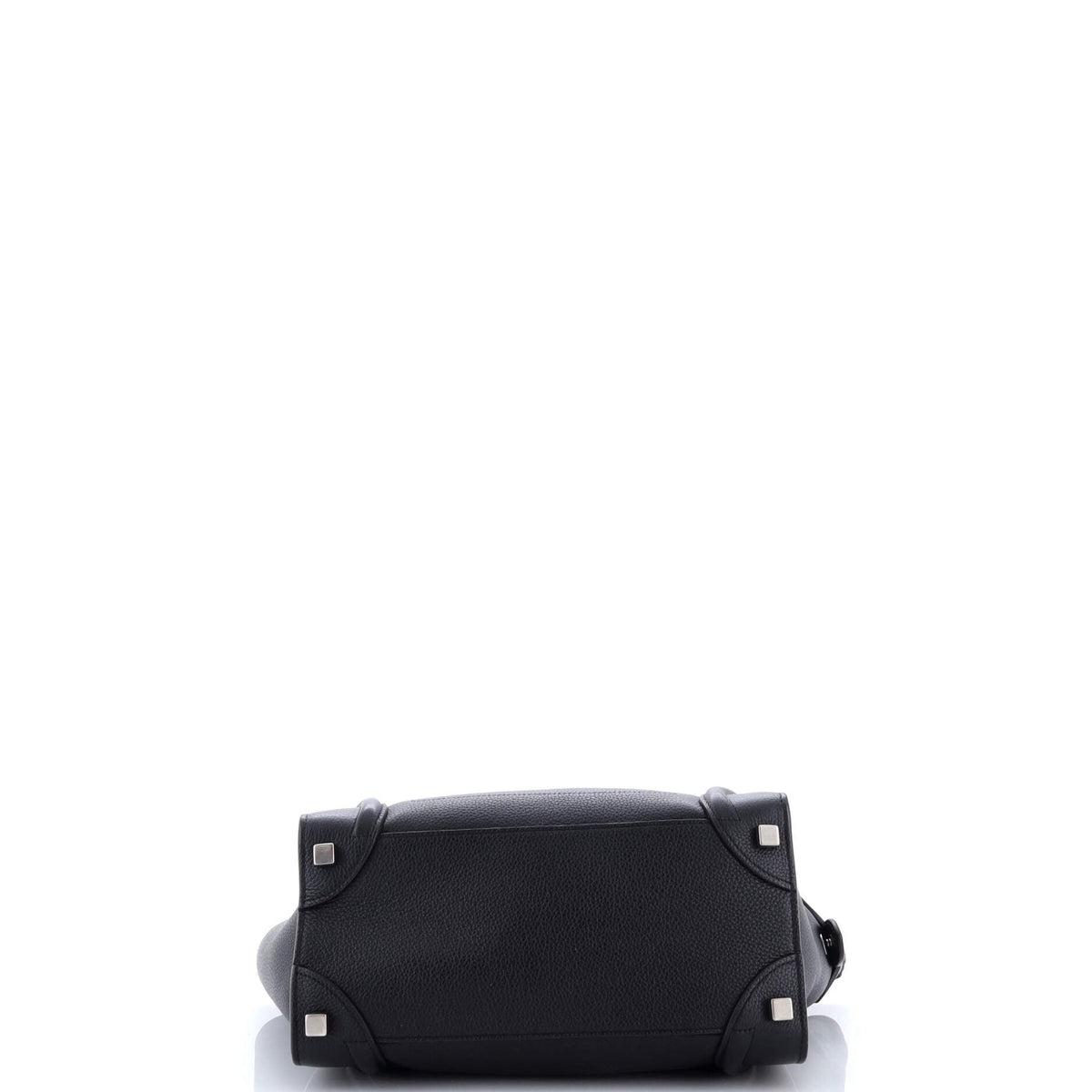 Luggage Bag Grainy Leather Micro