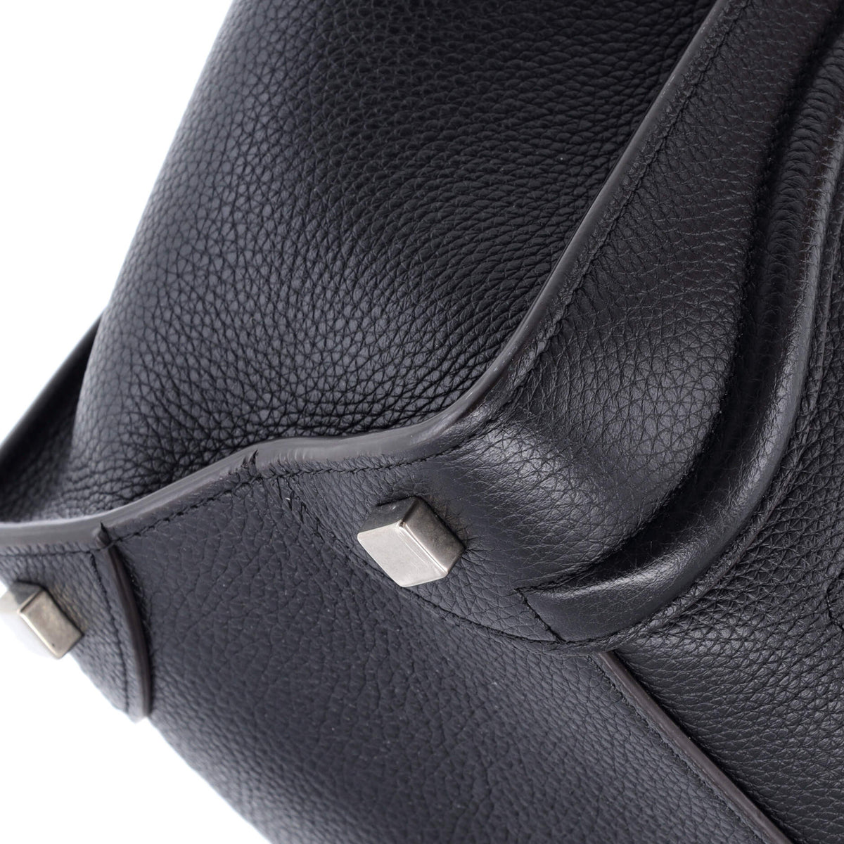 Luggage Bag Grainy Leather Micro