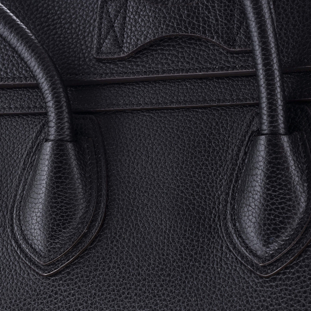 Luggage Bag Grainy Leather Micro