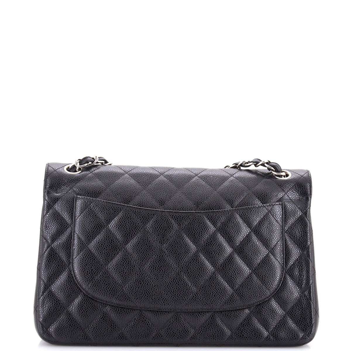 Classic Double Flap Bag Quilted Caviar Jumbo