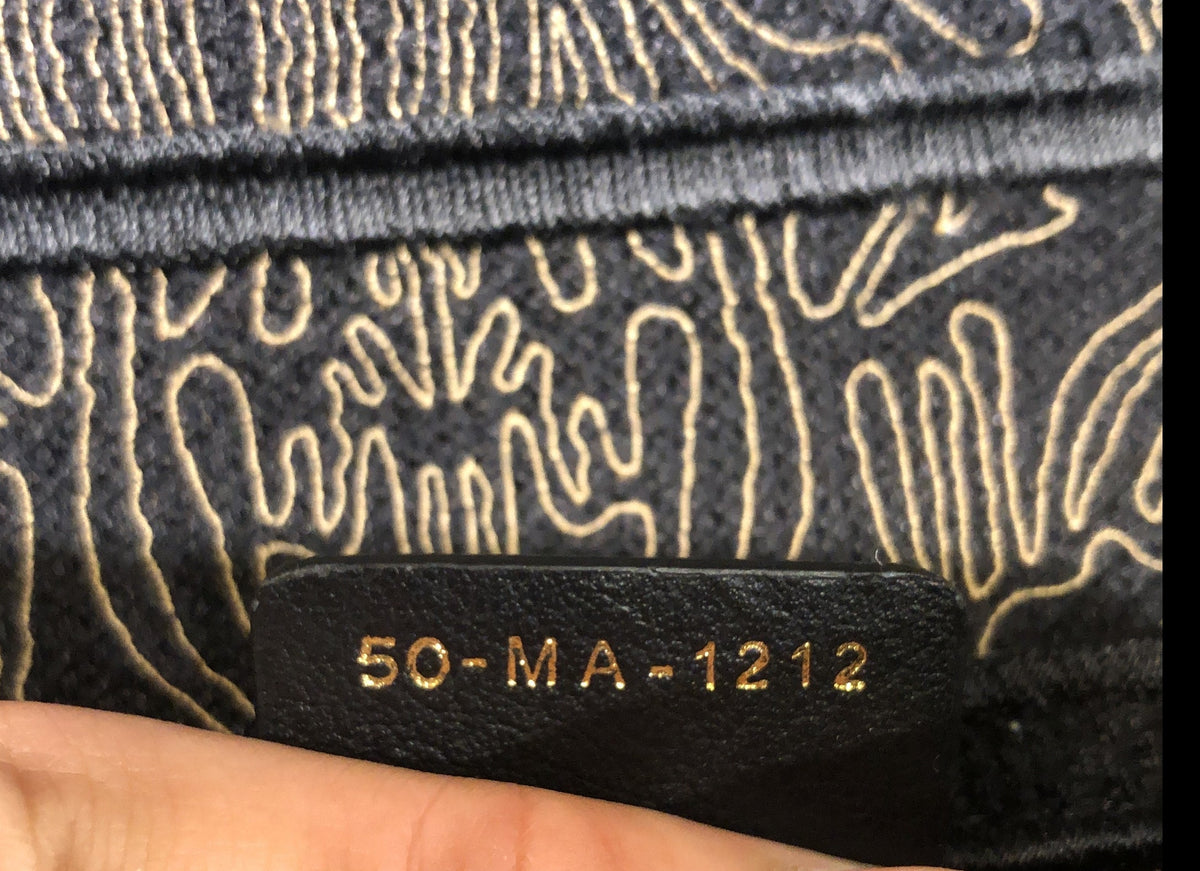 Saddle Bag Logo Embroidered Canvas Medium