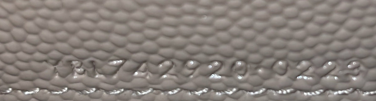 Classic Monogram Wallet on Chain Matelasse Chevron Leather Small