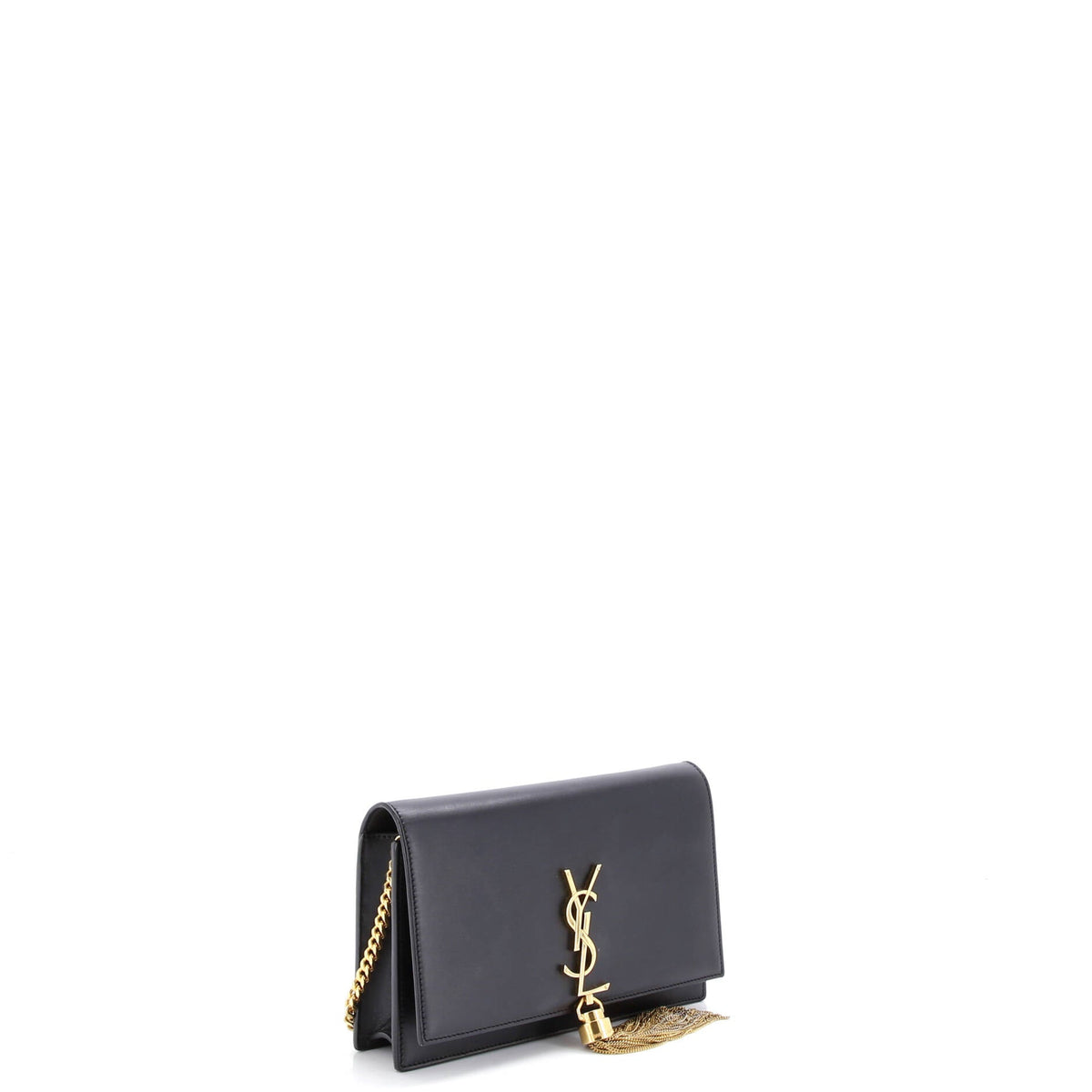 Classic Monogram Tassel Chain Wallet Leather