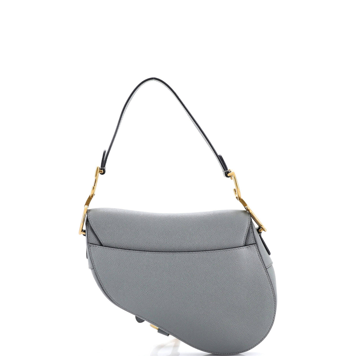 Saddle Handbag Leather Medium