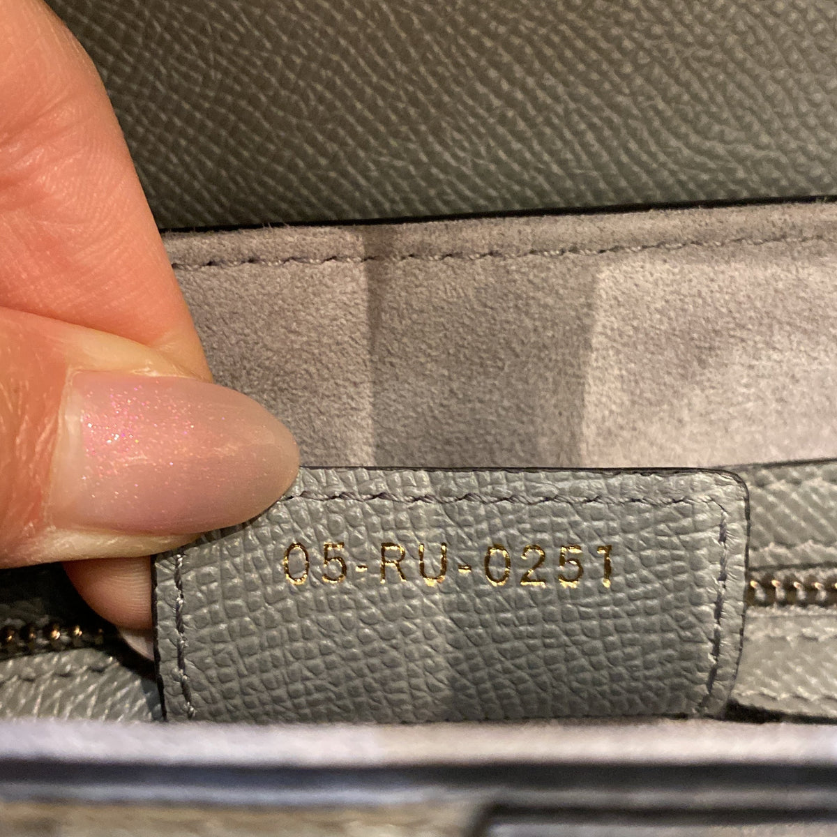 Saddle Handbag Leather Medium