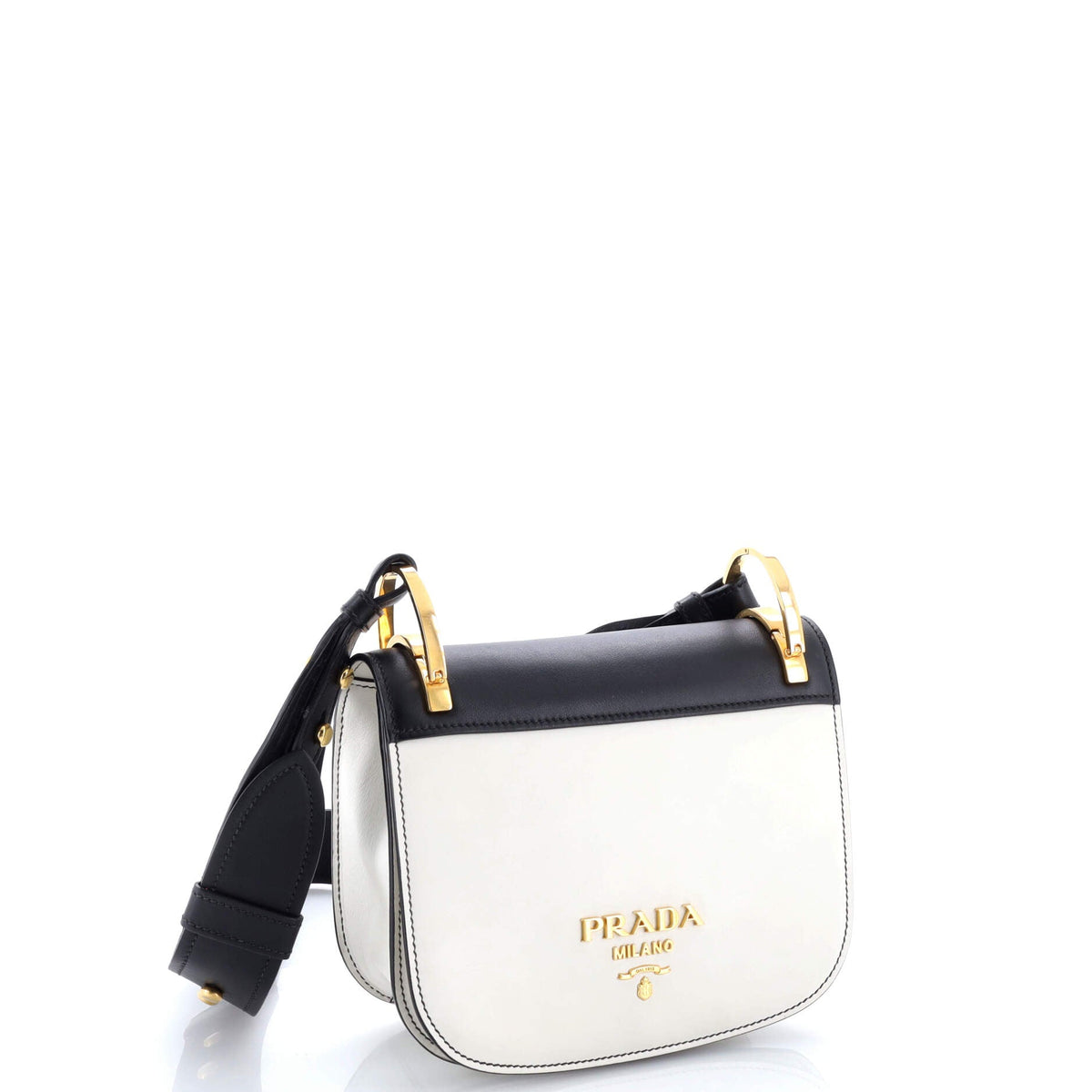 Pionniere Saddle Crossbody Bag City Calfskin Small