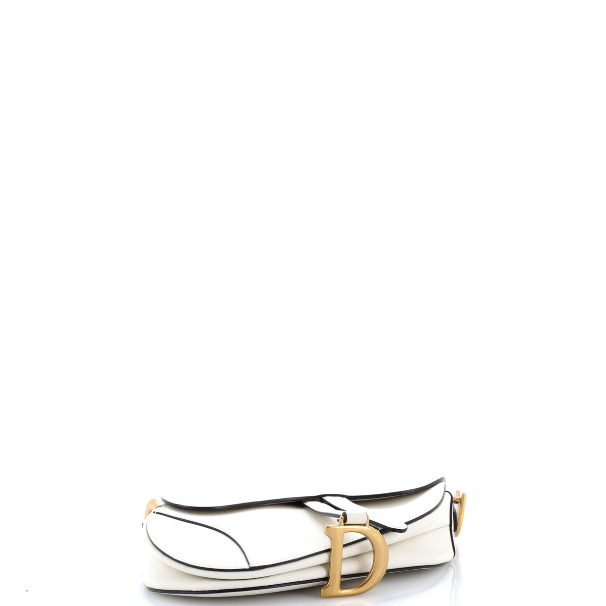 Saddle Handbag Leather Medium