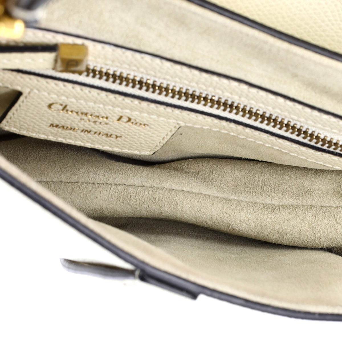 Saddle Handbag Leather Medium