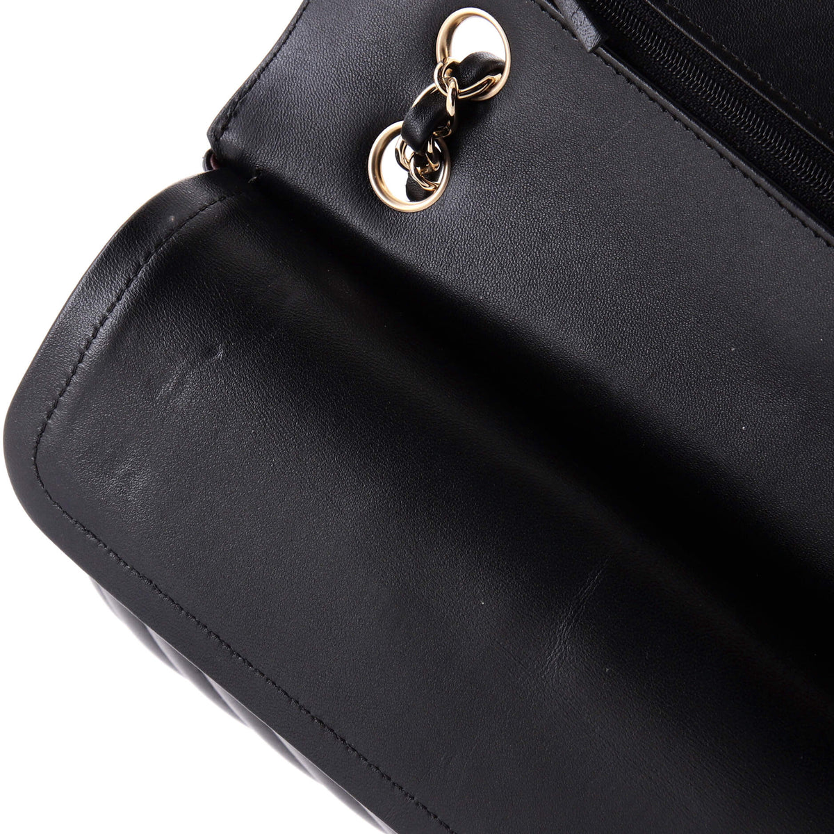 Classic Double Flap Bag Chevron Lambskin Medium