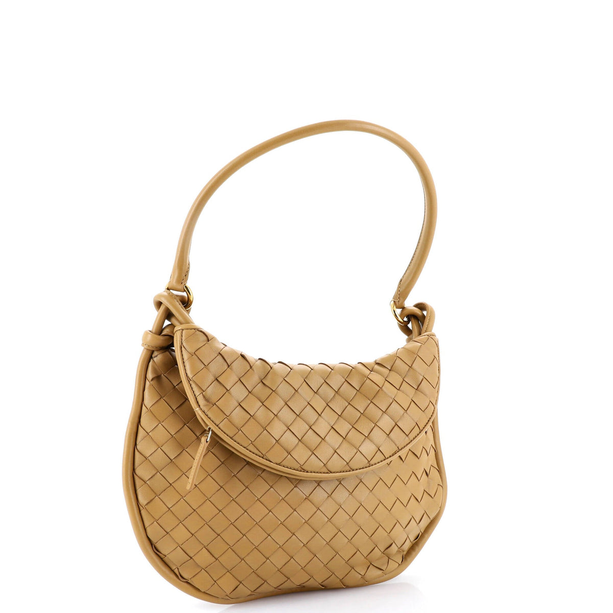 Gemelli Shoulder Bag Intrecciato Leather Medium