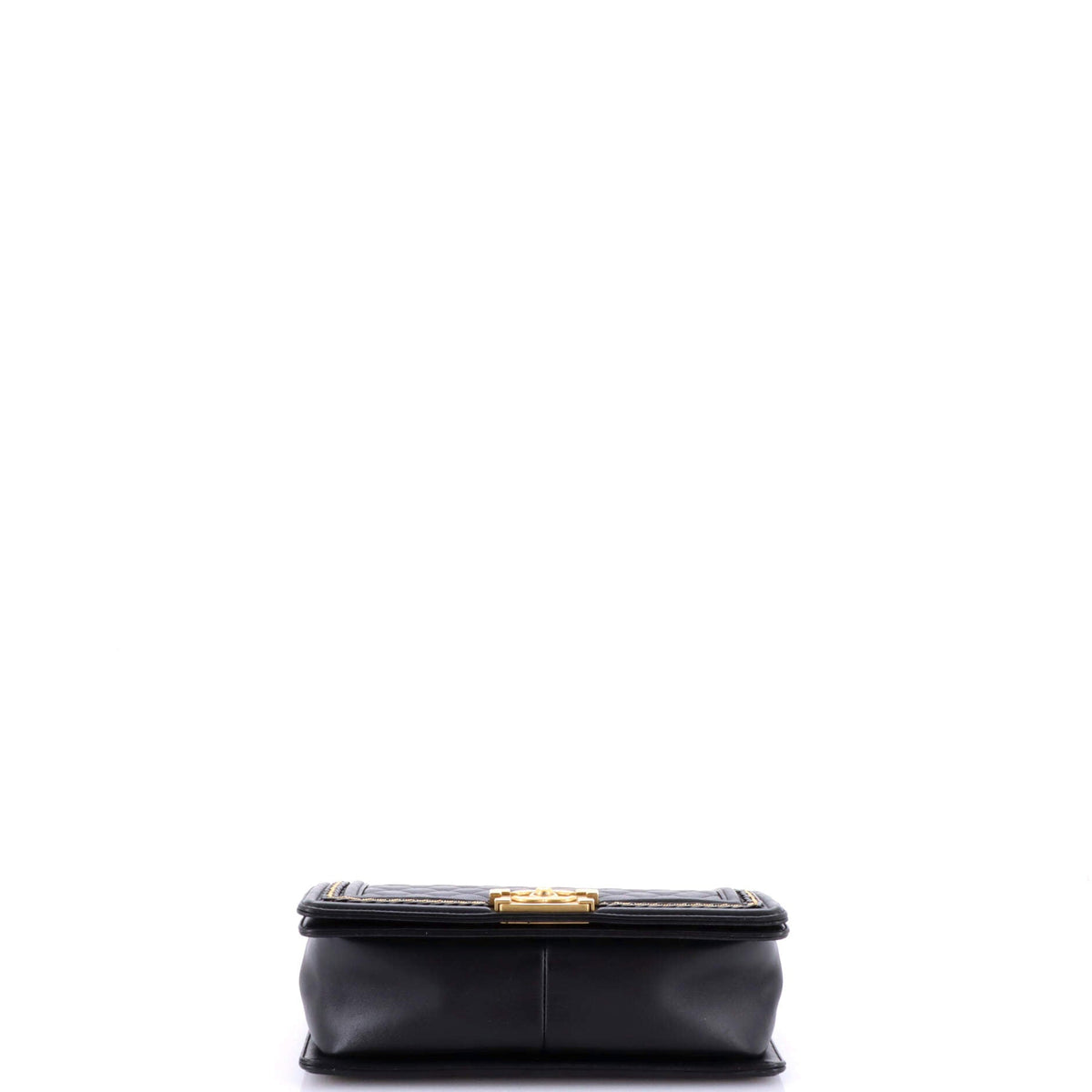 Boy Flap Bag Quilted Lambskin with Chain Detail Old Medium