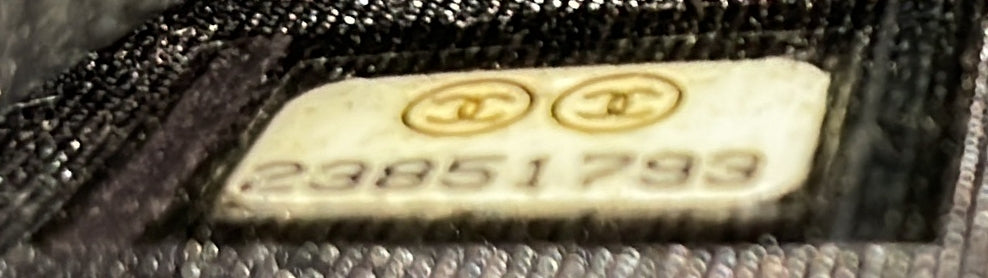 Boy Wallet on Chain Quilted Caviar