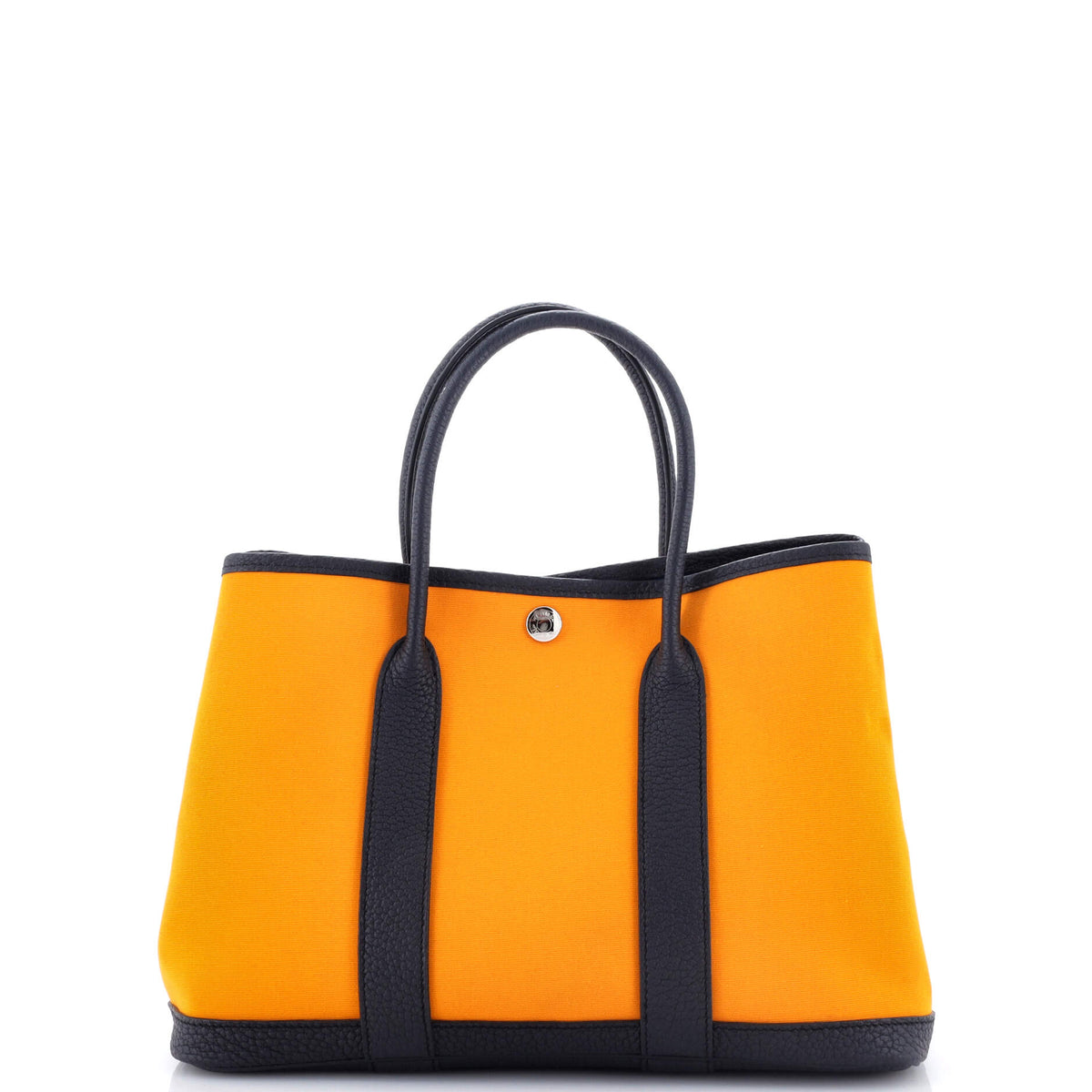 Garden Party Tote Toile and Leather 30