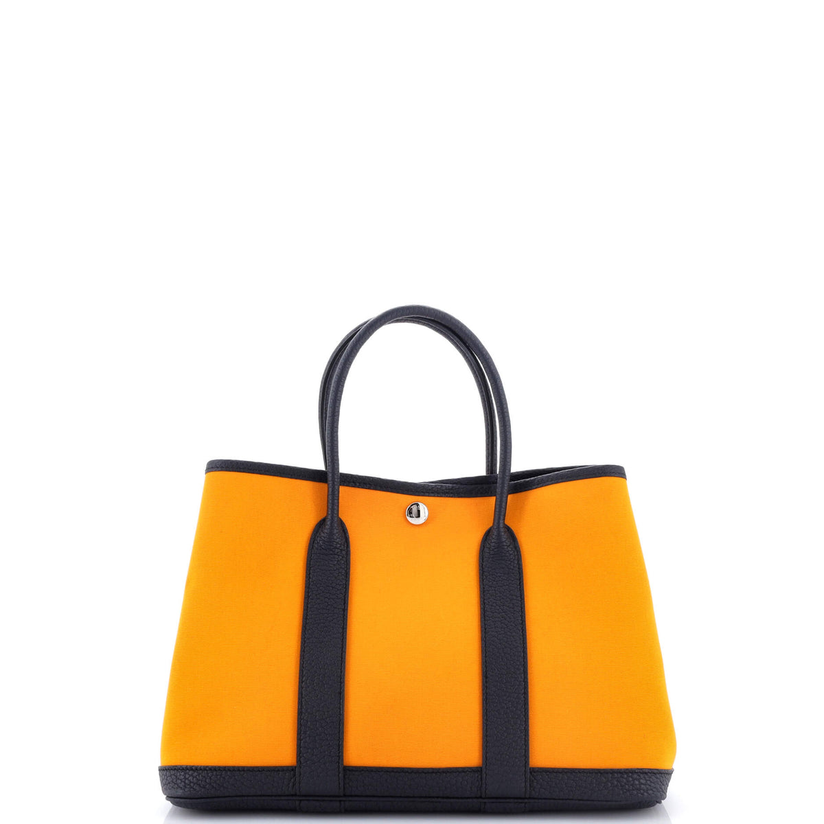 Garden Party Tote Toile and Leather 30