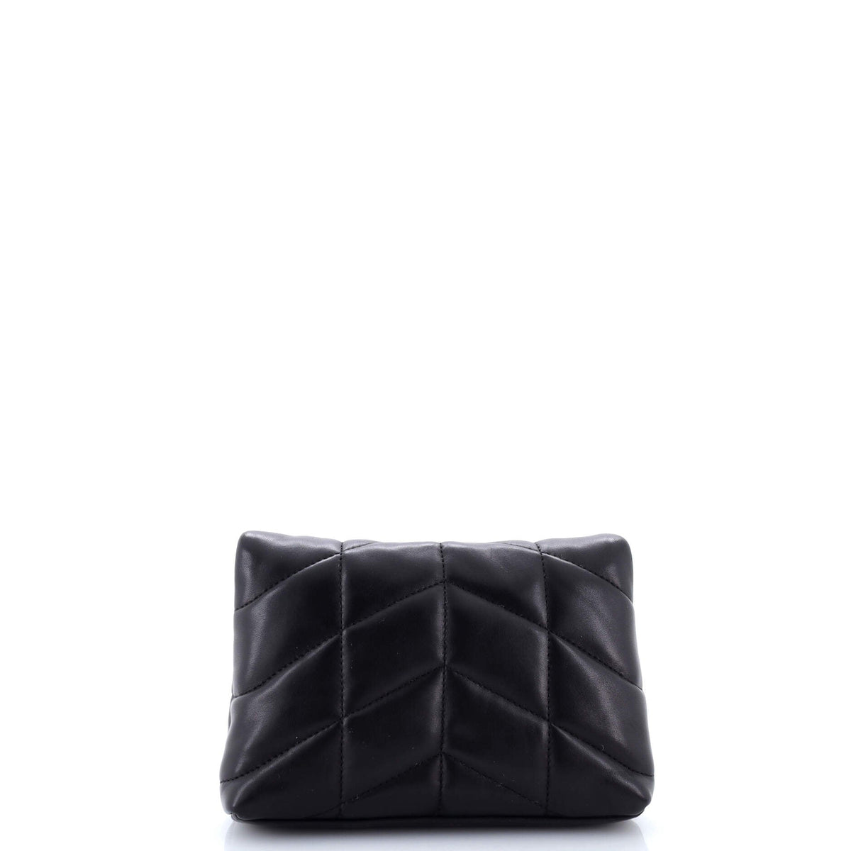LouLou Puffer Clutch Leather Small