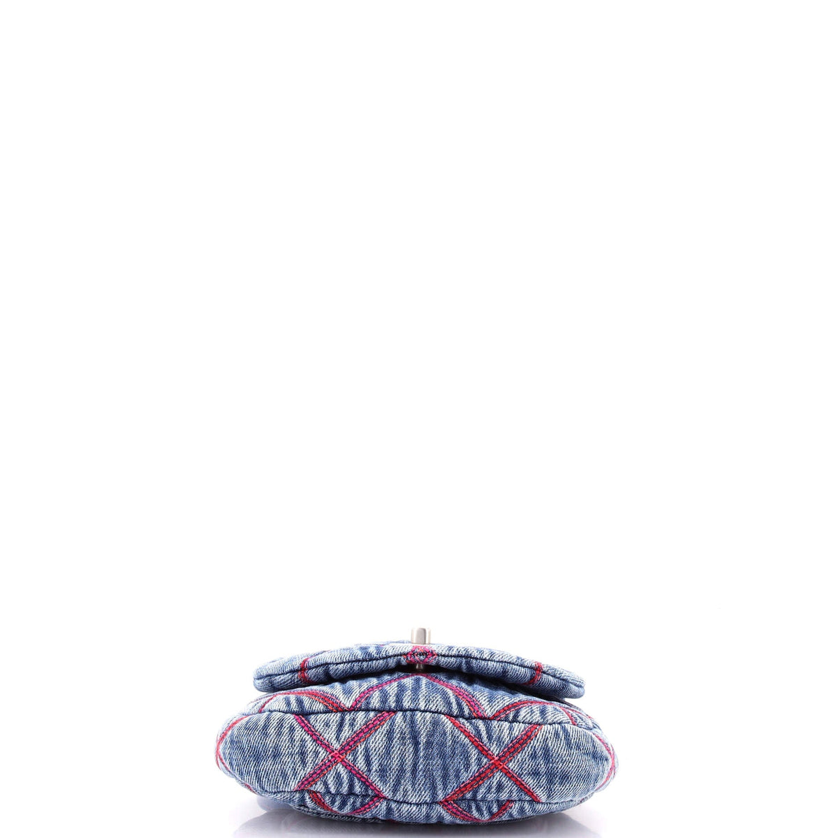 Coco Beach Messenger Bag Quilted Denim Mini