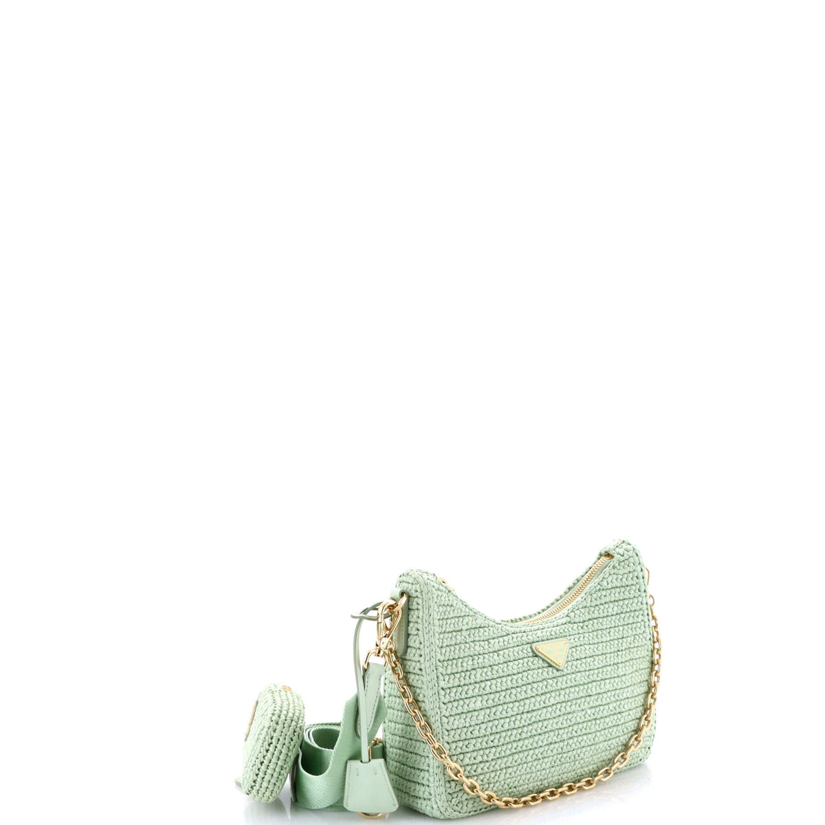 Re-Edition 2005 Shoulder Bag Raffia Small