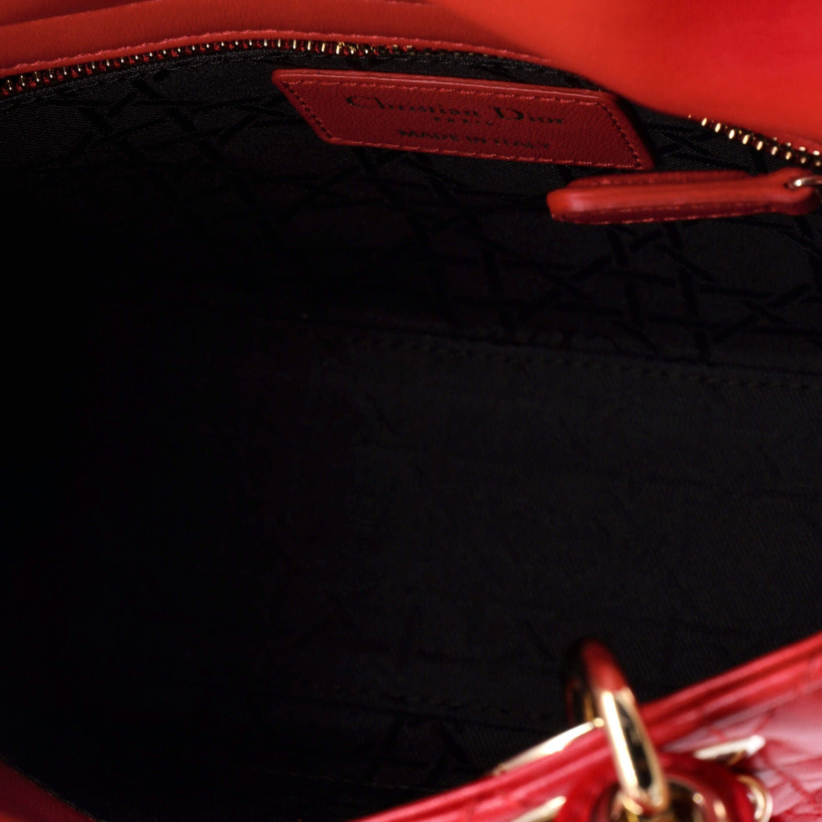 My Lady Dior Bag Cannage Quilt Lambskin