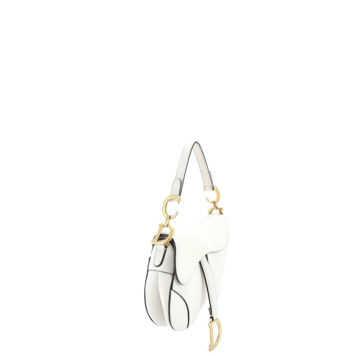 Saddle Handbag Leather Mini