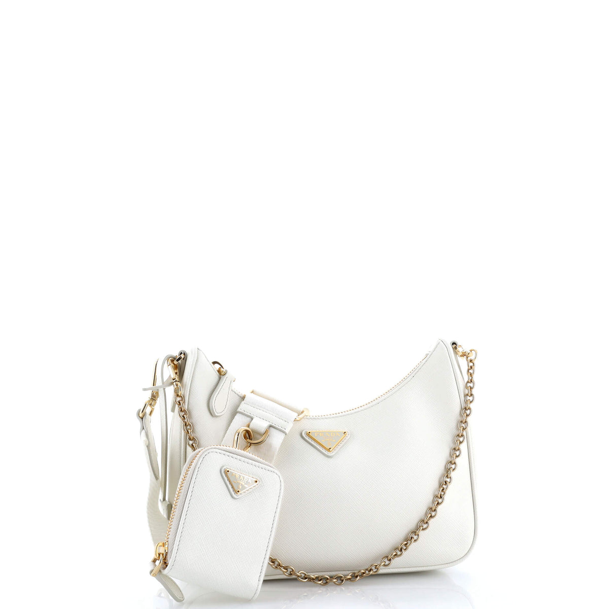 Re-Edition 2005 Shoulder Bag Saffiano Leather Small