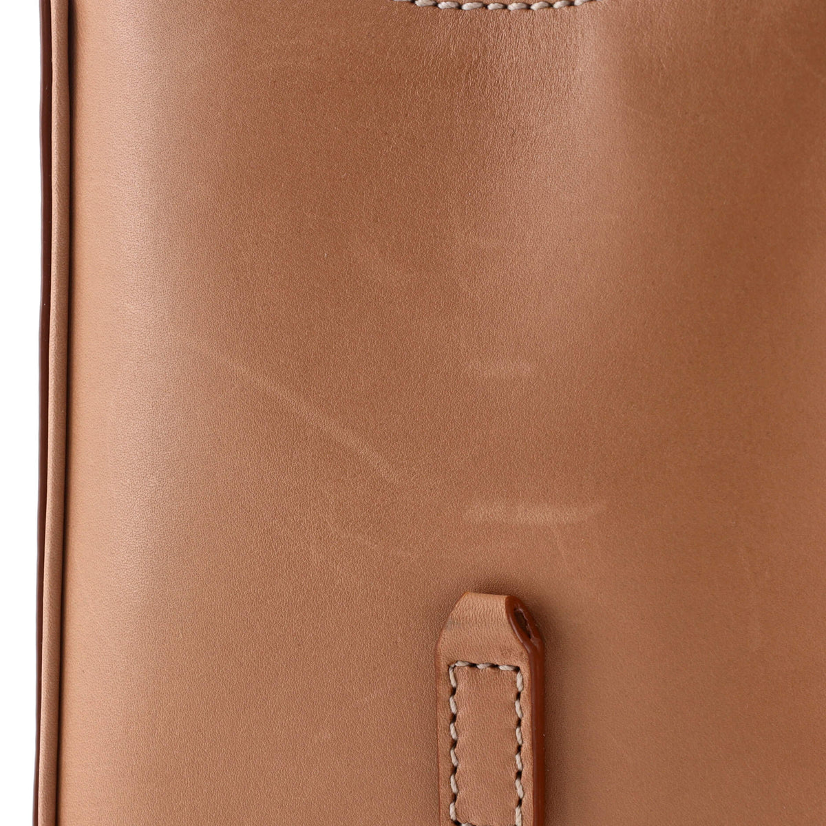 Le 5 a 7 Vertical Shoulder Bag Leather Mini