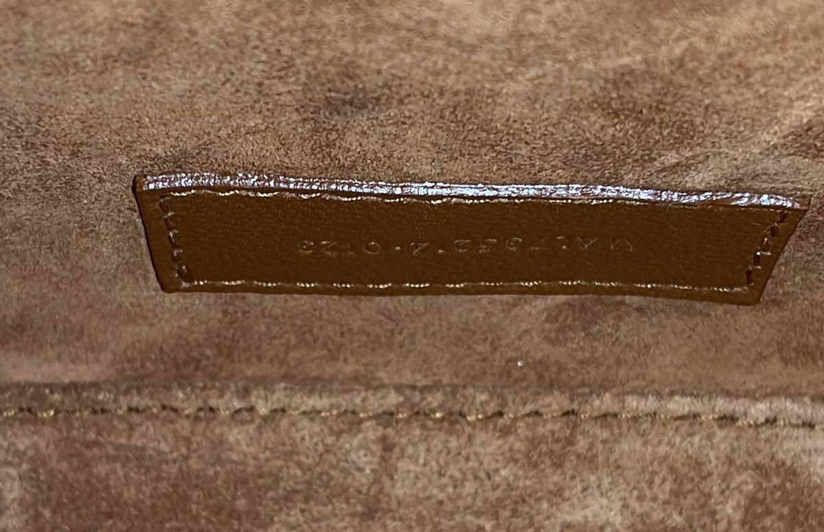 Le 5 a 7 Vertical Shoulder Bag Leather Mini