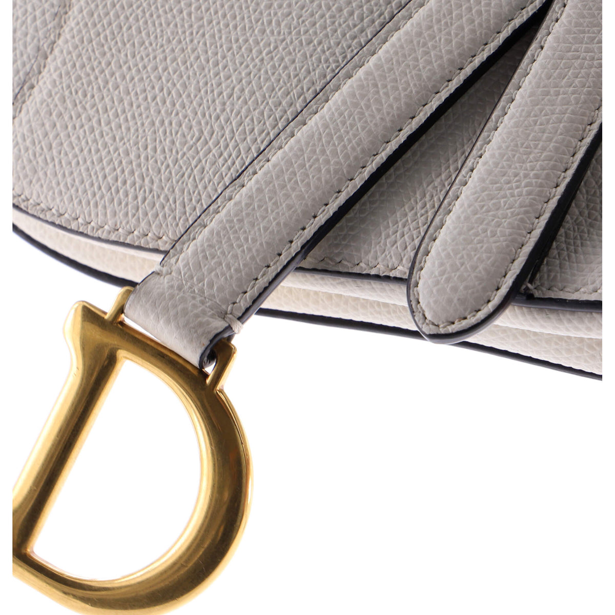 Saddle Handbag Leather Mini