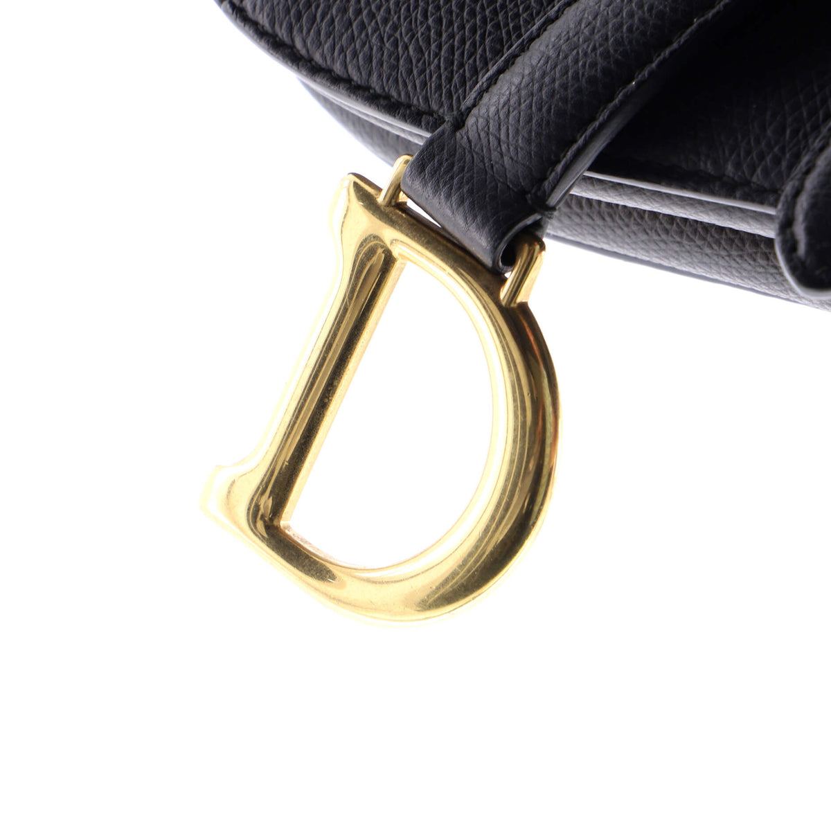 Saddle Handbag Leather Mini