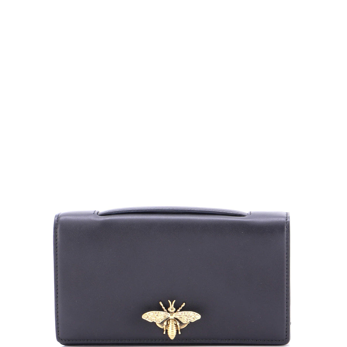 Bee Clutch Leather