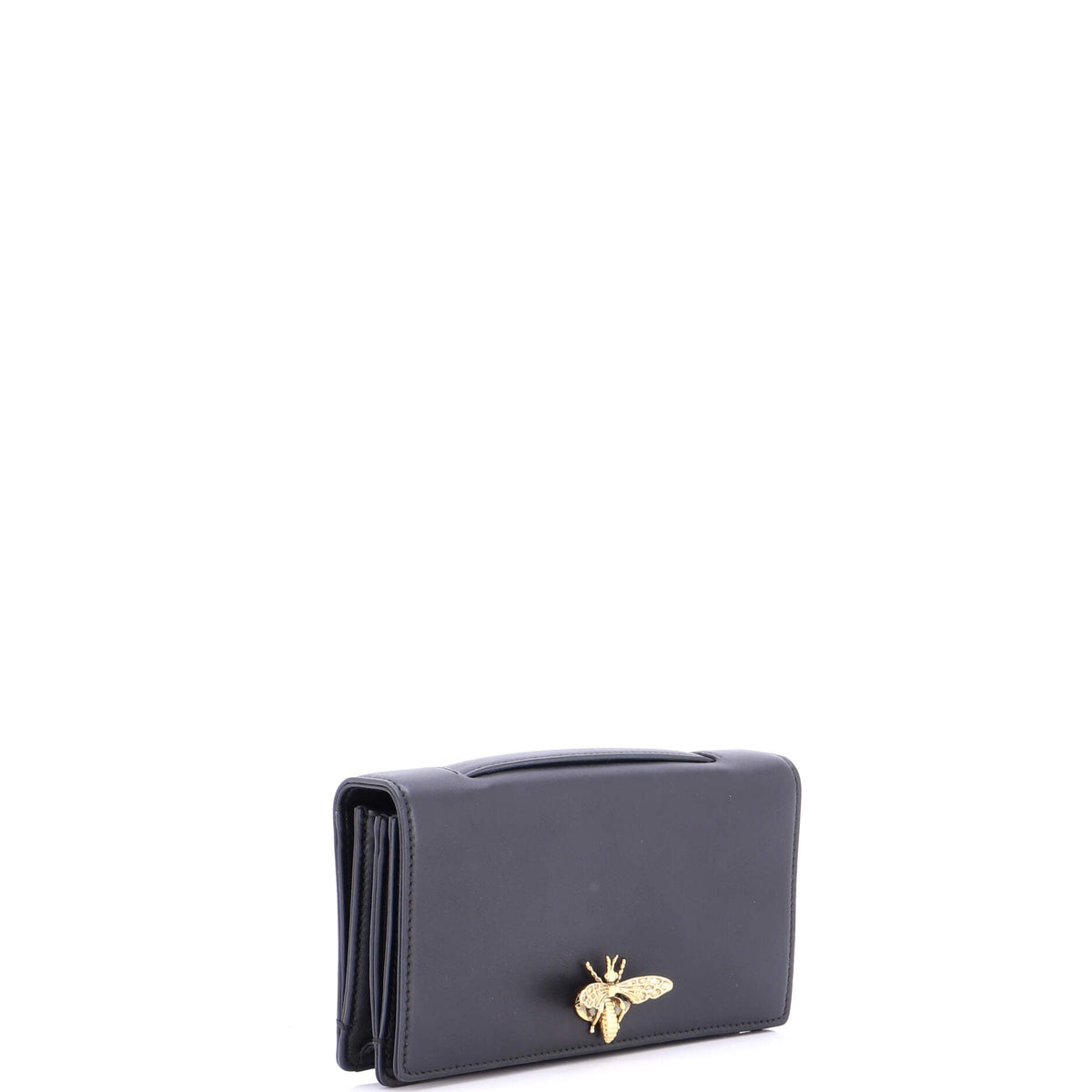 Bee Clutch Leather