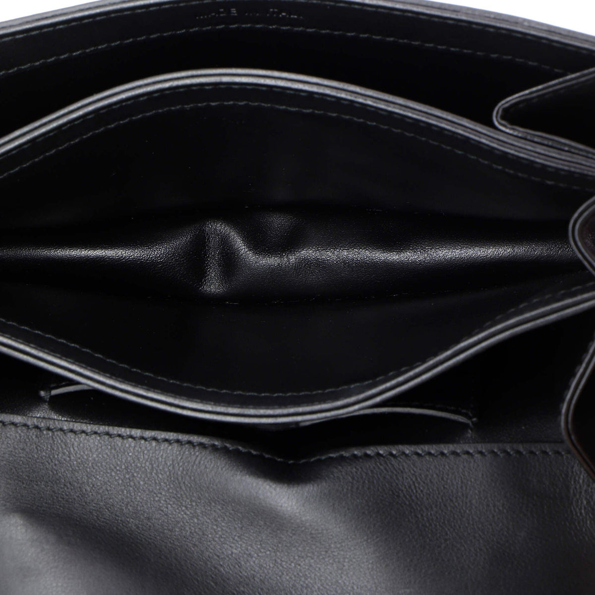 Bee Clutch Leather