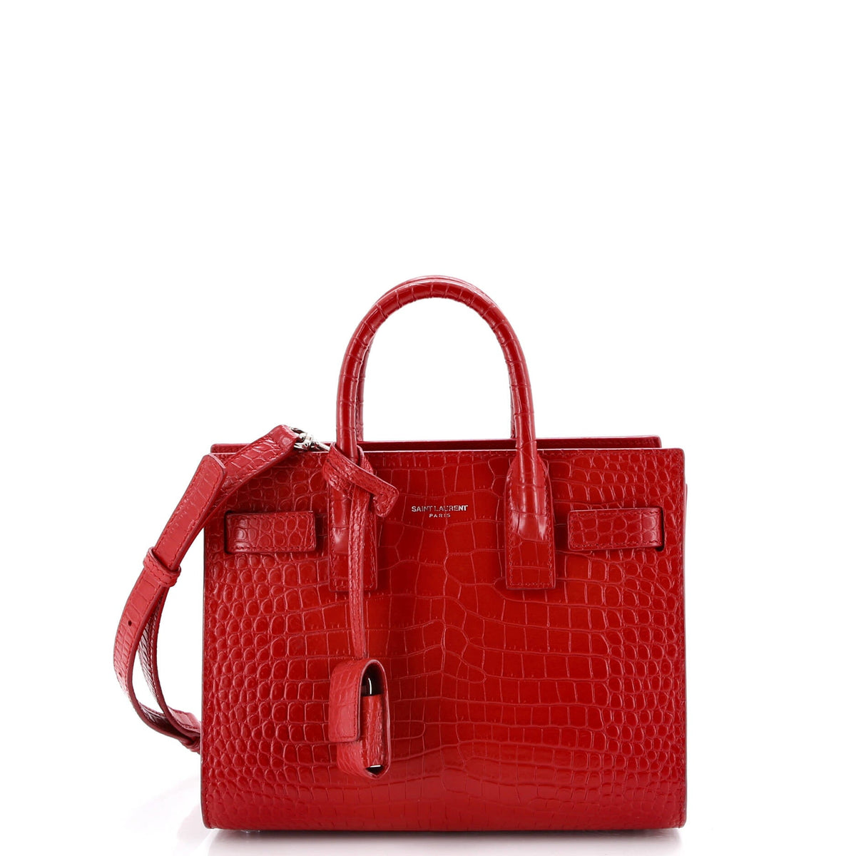 Sac de Jour NM Bag Crocodile Embossed Leather Nano