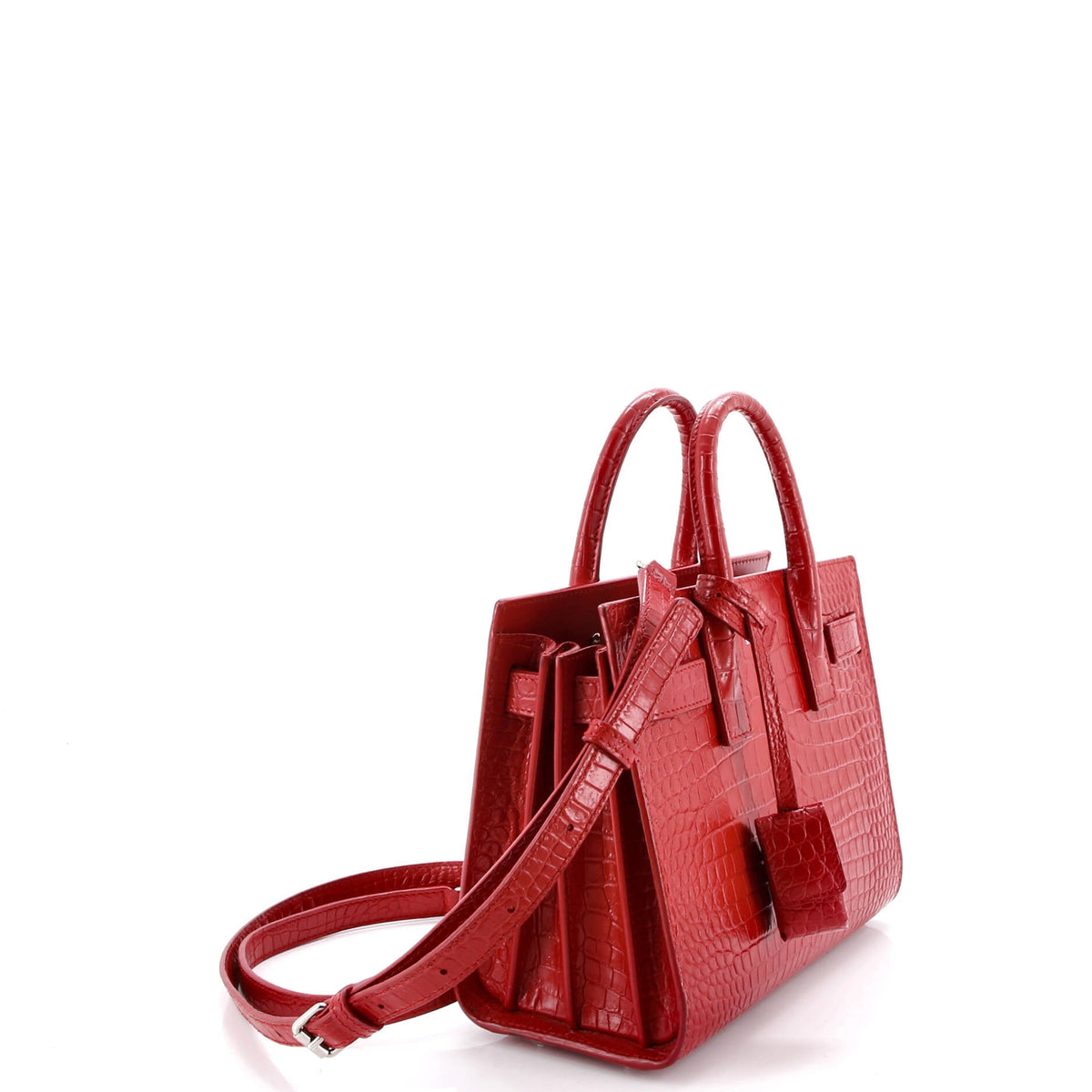 Sac de Jour NM Bag Crocodile Embossed Leather Nano