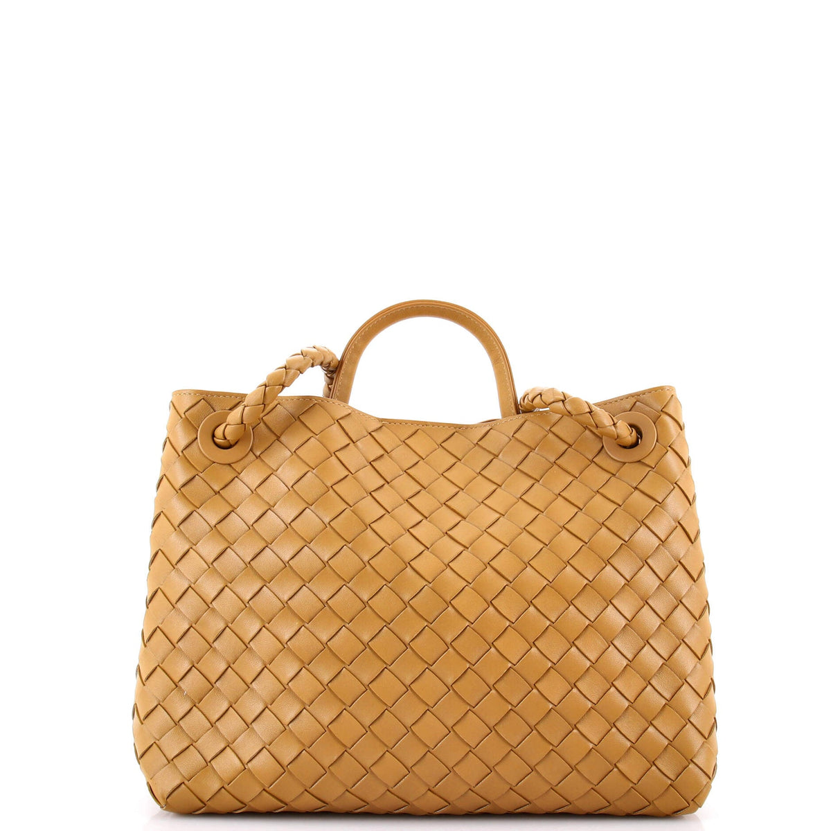 Andiamo Top Handle Bag Intrecciato Nappa Medium