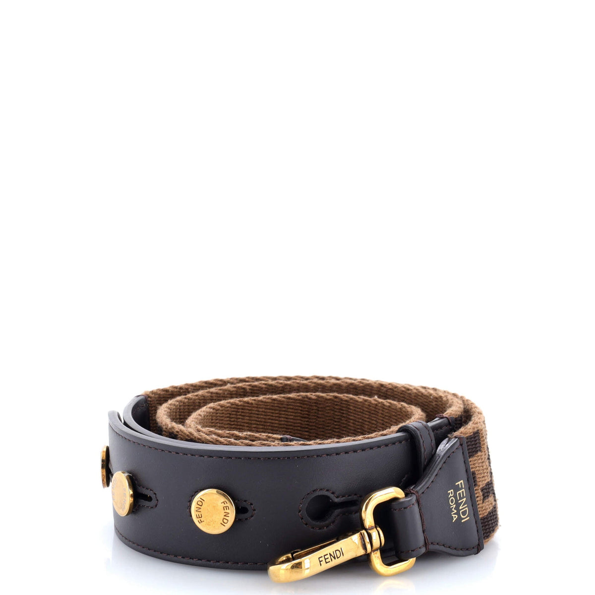 FF 1974 Strap You Shoulder Strap Zucca Canvas
