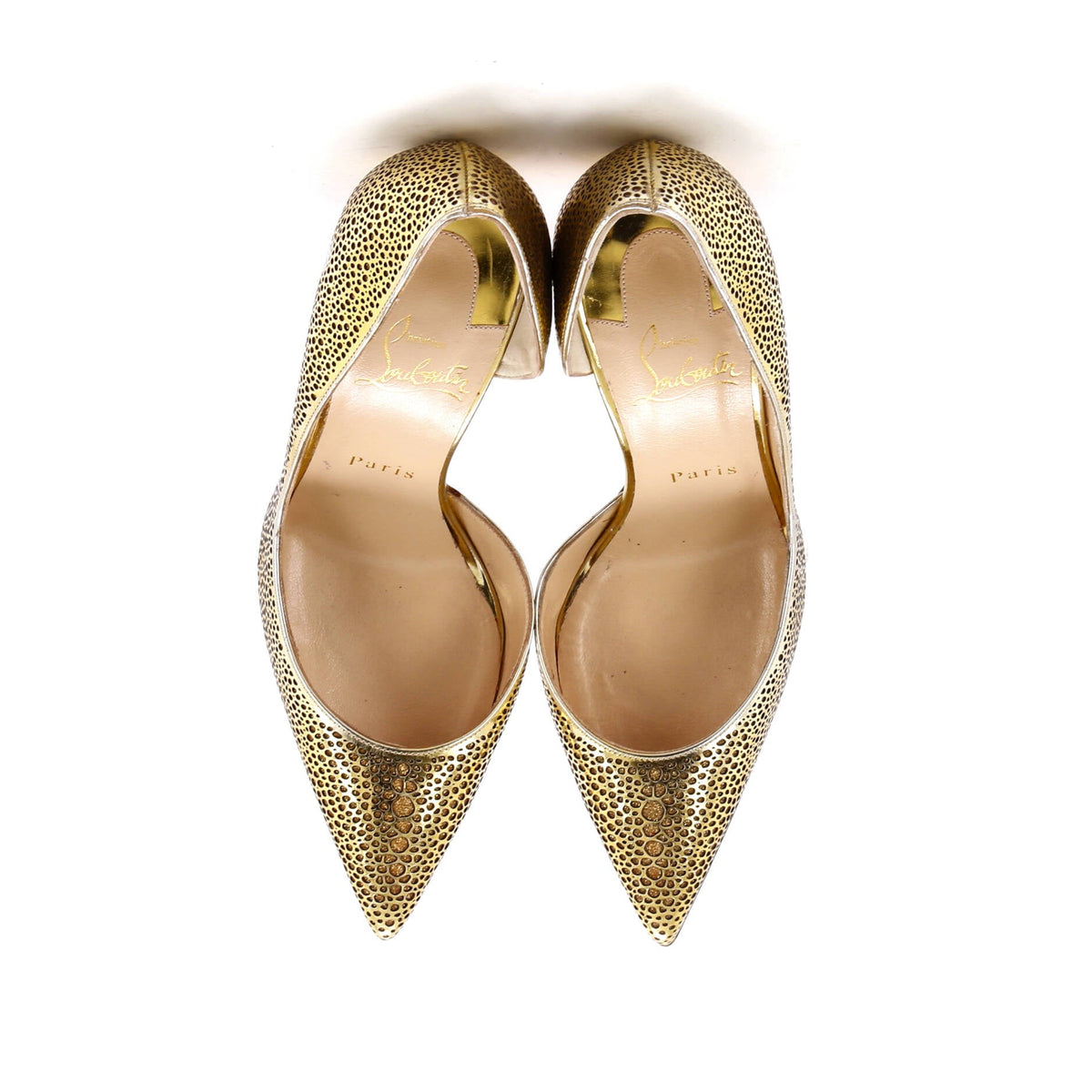 Women's Galupump Pumps Perforated Leather 100
