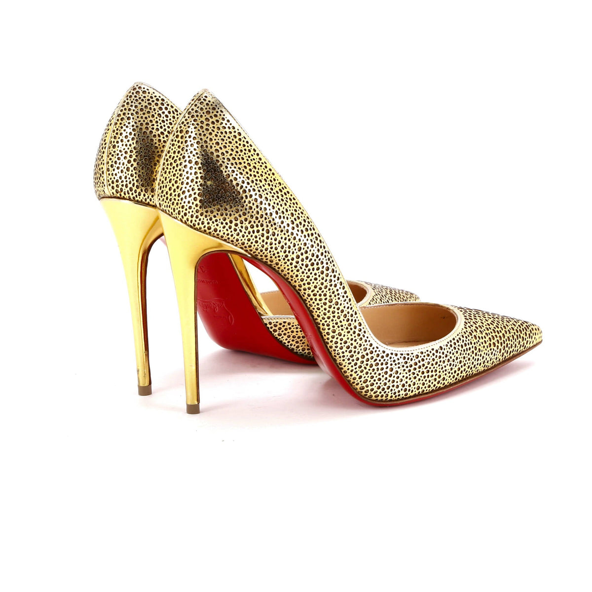 Women's Galupump Pumps Perforated Leather 100