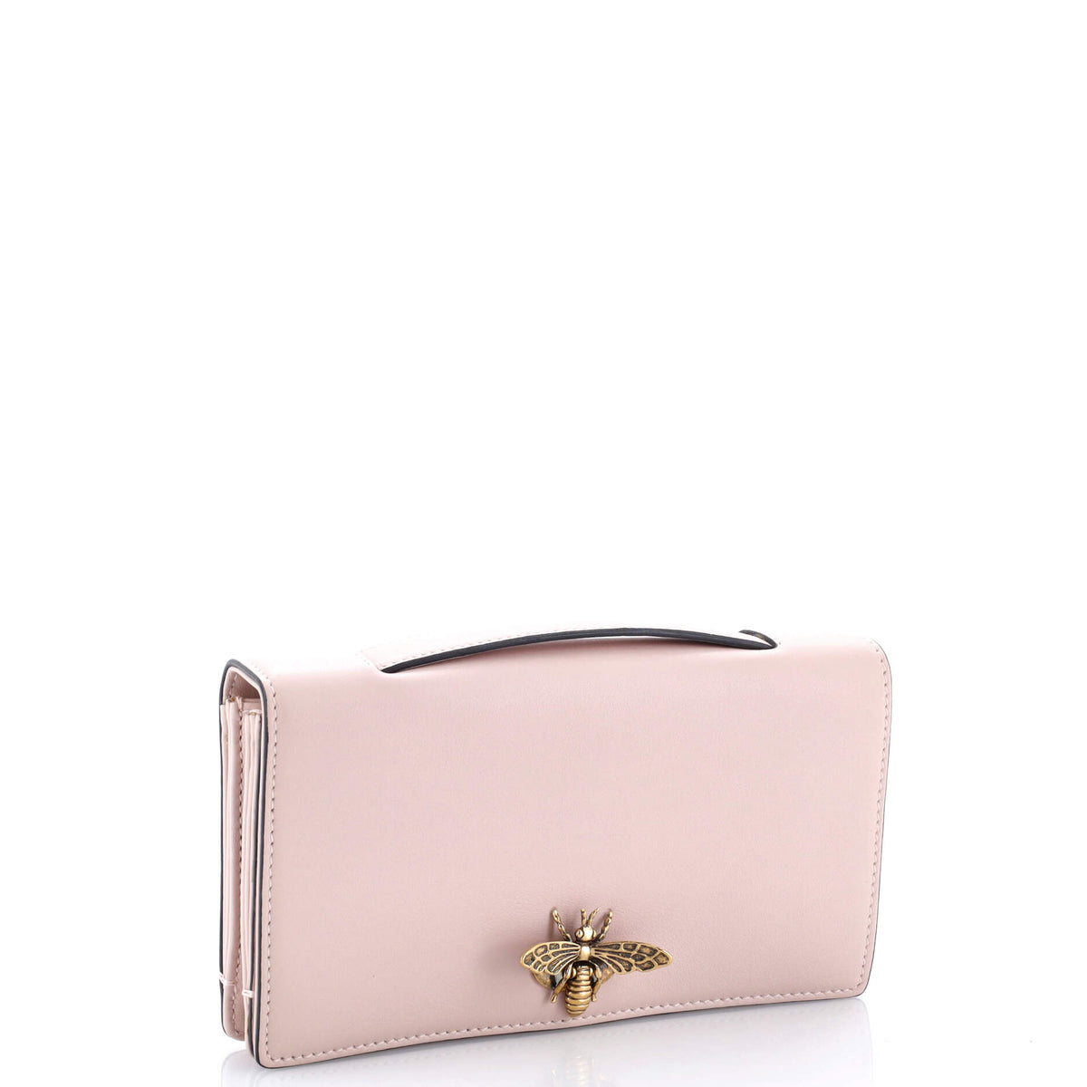 Bee Clutch Leather