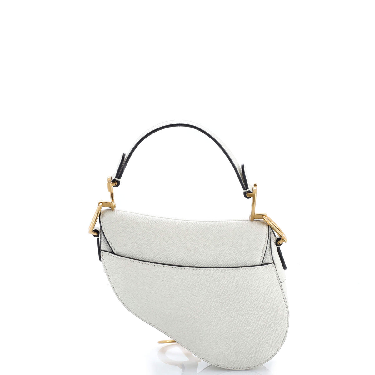 Saddle Handbag Leather Mini