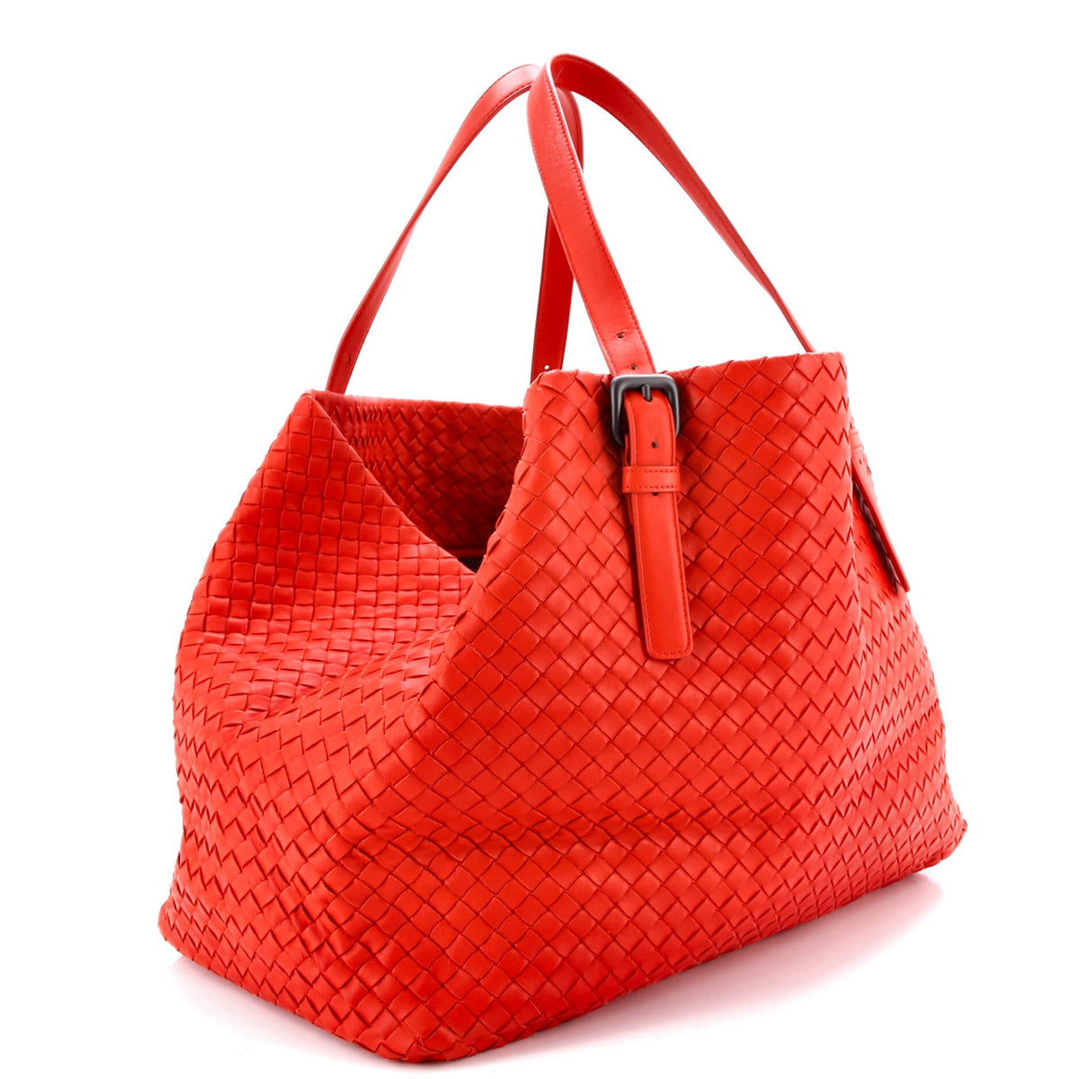 A-Shape Tote Intrecciato Nappa Large